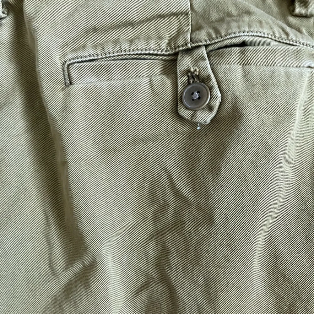 J crew High Waist Wide Leg‎ Chino Green